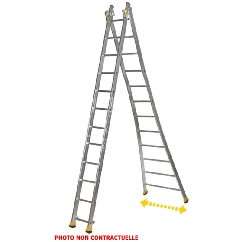 Echelle transformable 2 plans 2x12 T2 CENTAURE/DUARIB