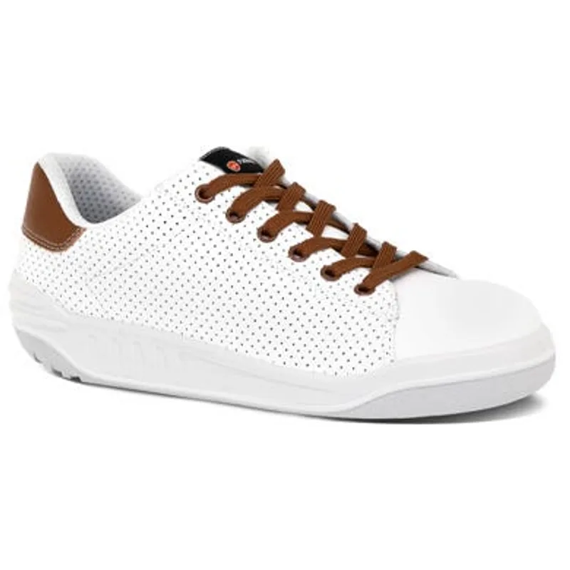 Chaussures de sécurité basses JOPPA 6835 blanc/cognac S1P - PARADE