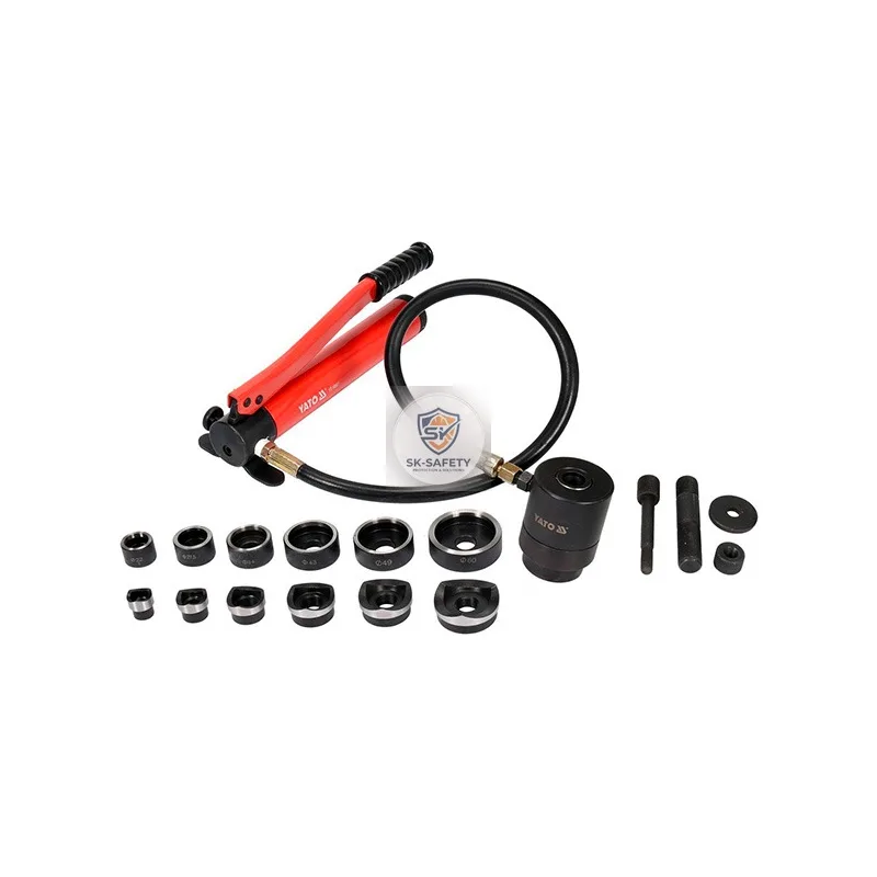 Coupe trou hydraulique 360 degrés