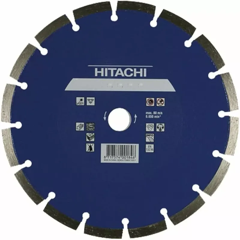 Disque Diamant Ø125 Al.22.2 Seg.10 Hitachi