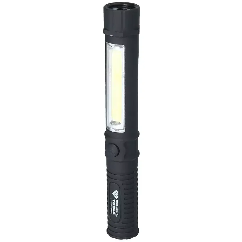 Lampe De Poche à Led Cob 2 En 1 De 140 Lumen Bt130910