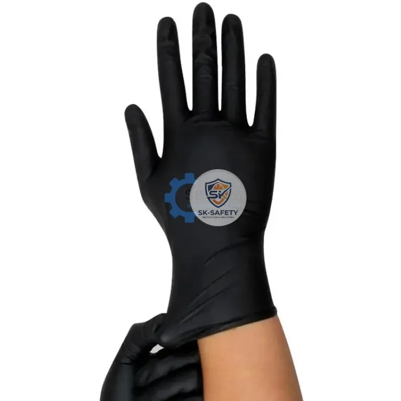 Gant Noir Jetable Nitrile T10 XL (P300) – 60g