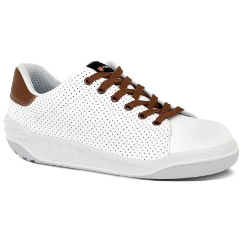Paire de Chaussures cuir JOPPA 8825 BLANC/COGNAC