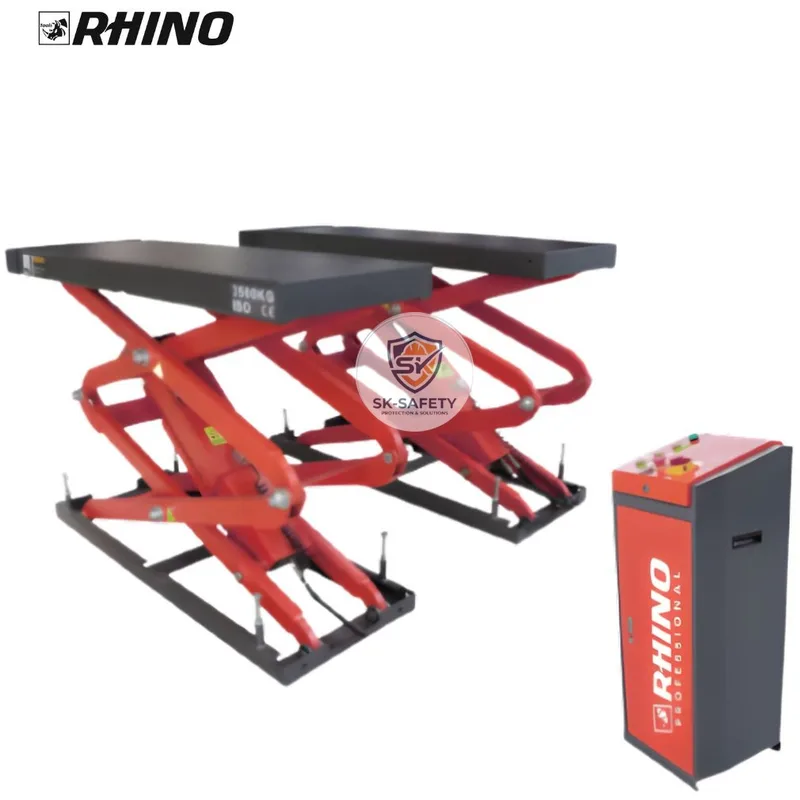 Pont Elévateur Ciseaux RHINO 3,5T – 380V – 3HP
