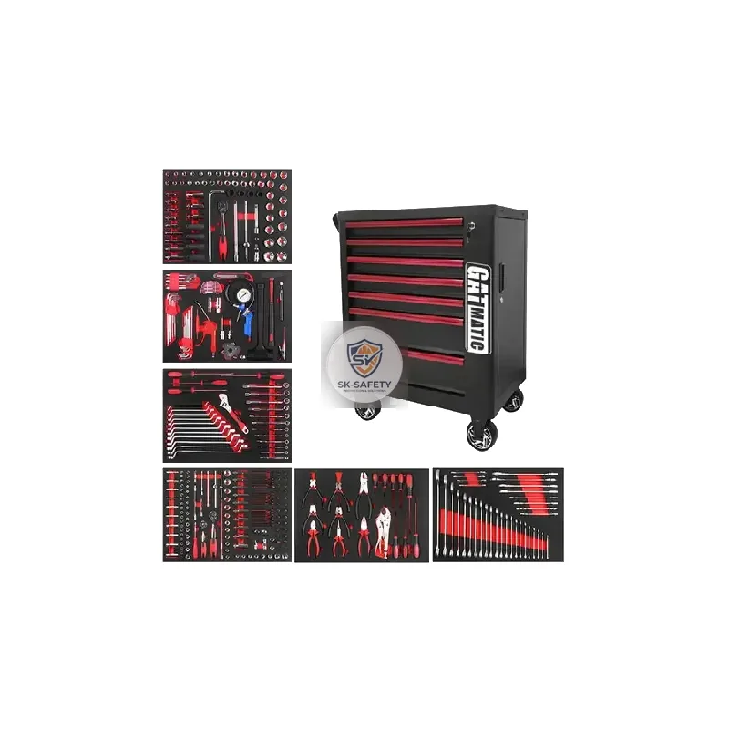 Servante d'atelier 7 tiroirs GATMATIC GTT381, 381 outils