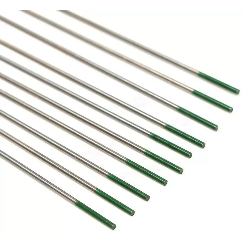 Electrode Tungstene Vert / Packet De 10 Electrodes 2.4 X 175