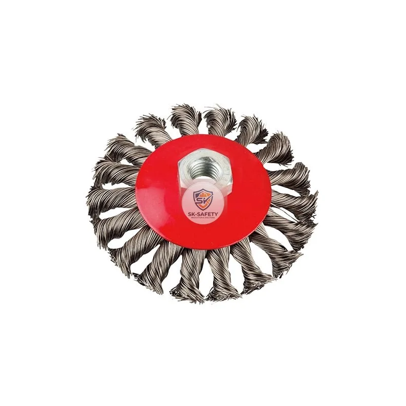 Brosse conique tressée