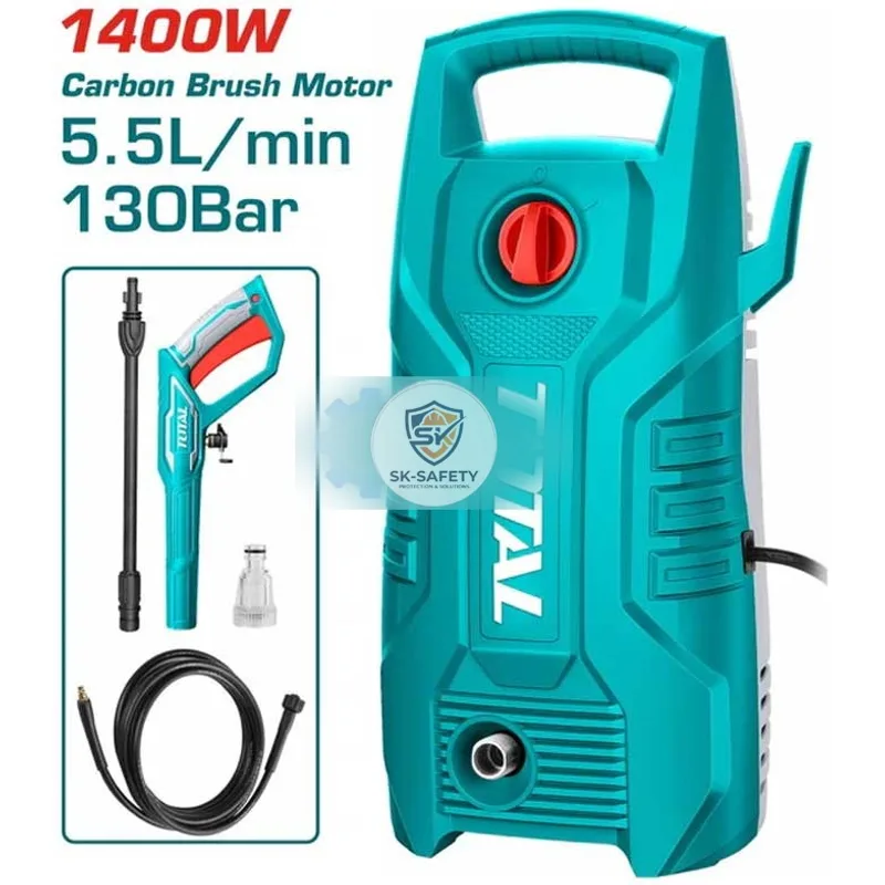 NETTOYEUR HAUTE PRESSION TOTAL 130 BAR 1.400W TOTAL