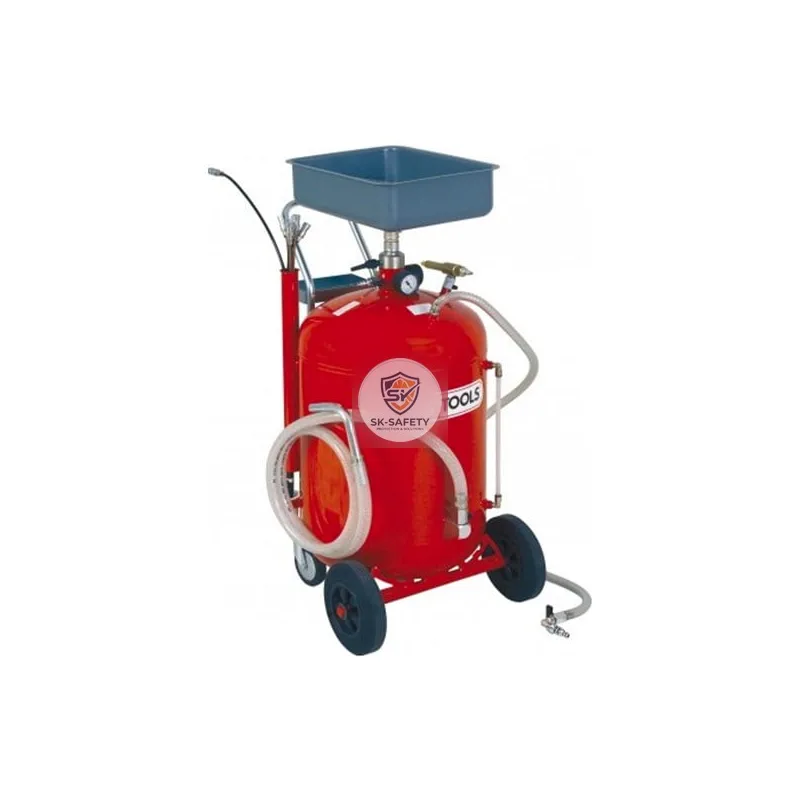 Récupérateur d'huile par gravité et aspiration 90 L
