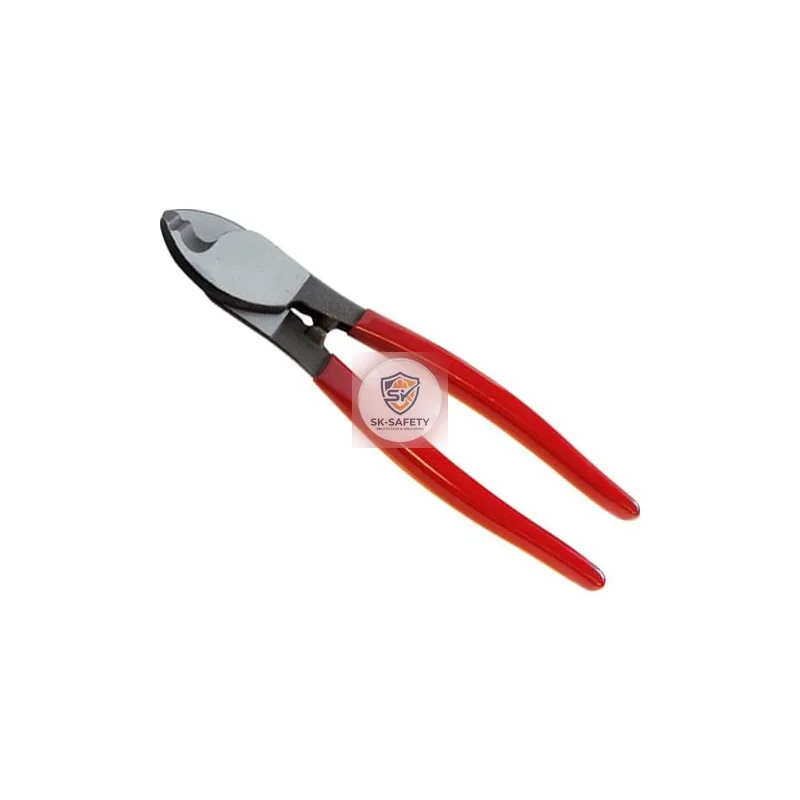 Coupe-câble gaine PVC rouge