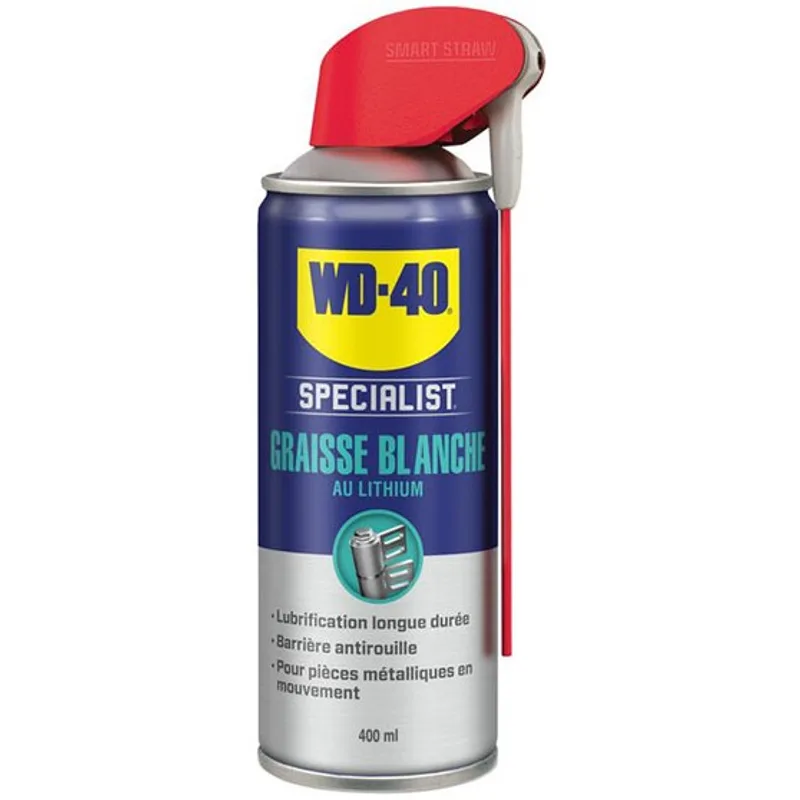 WD-40 Graisse blanche au Lithium 400ml