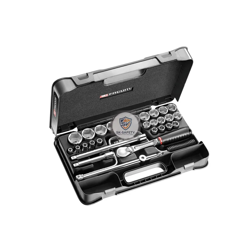 Coffret douilles 6 pans en pouces 1/2" S.161 et SL.161 Facom