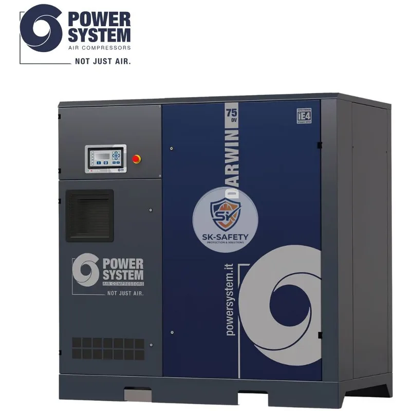 Compresseur à vis POWERSYSTEM Darwin – 10 CV | 1000 l/min