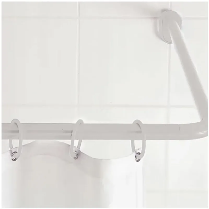 Tringle de rideau de douche de coin 80x80