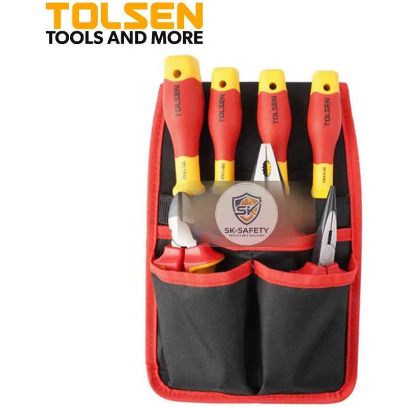 Jeu de 7 Outils Isolees 1000V TOLSEN