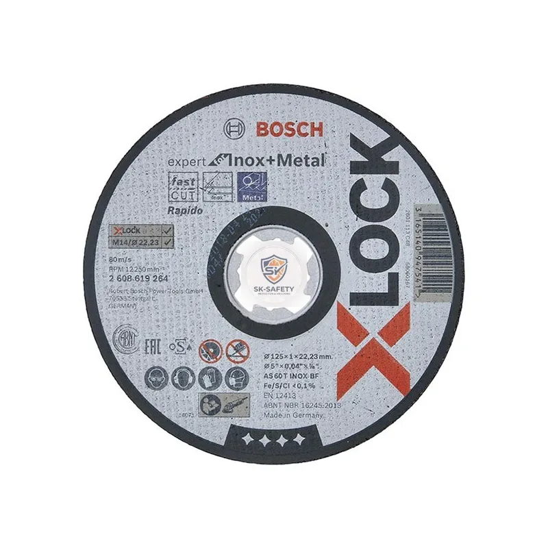Disques à tronçonner X-Lock Metal & Inox