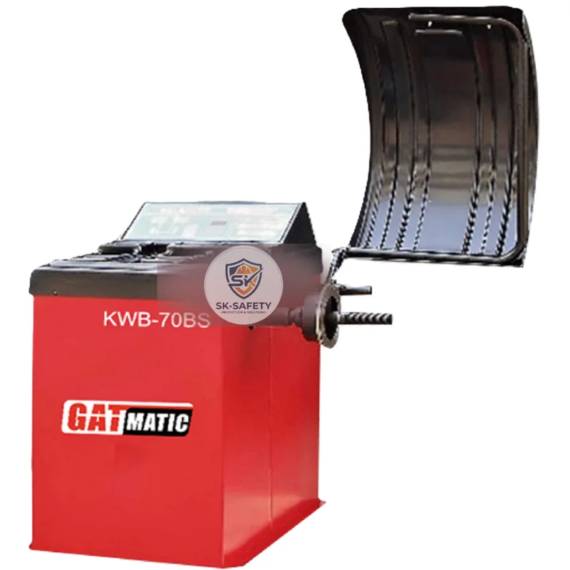 Équilibreuse de roues avec capot KWB70BS GATMATIC