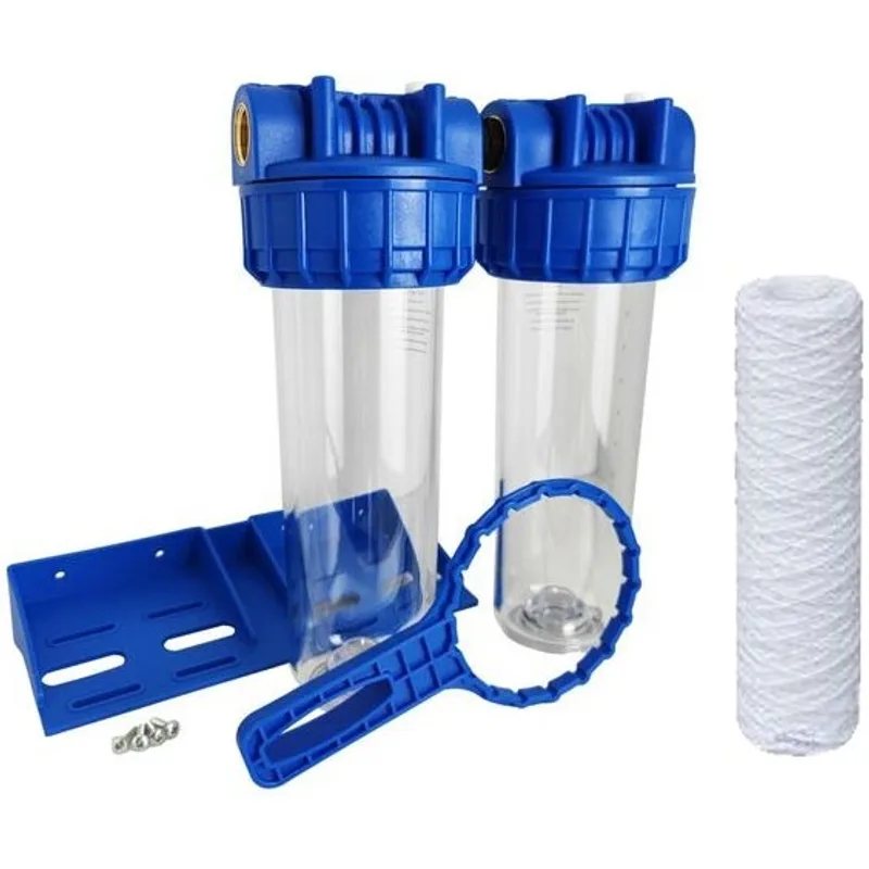 Système de filtration double + 1 cartouche
