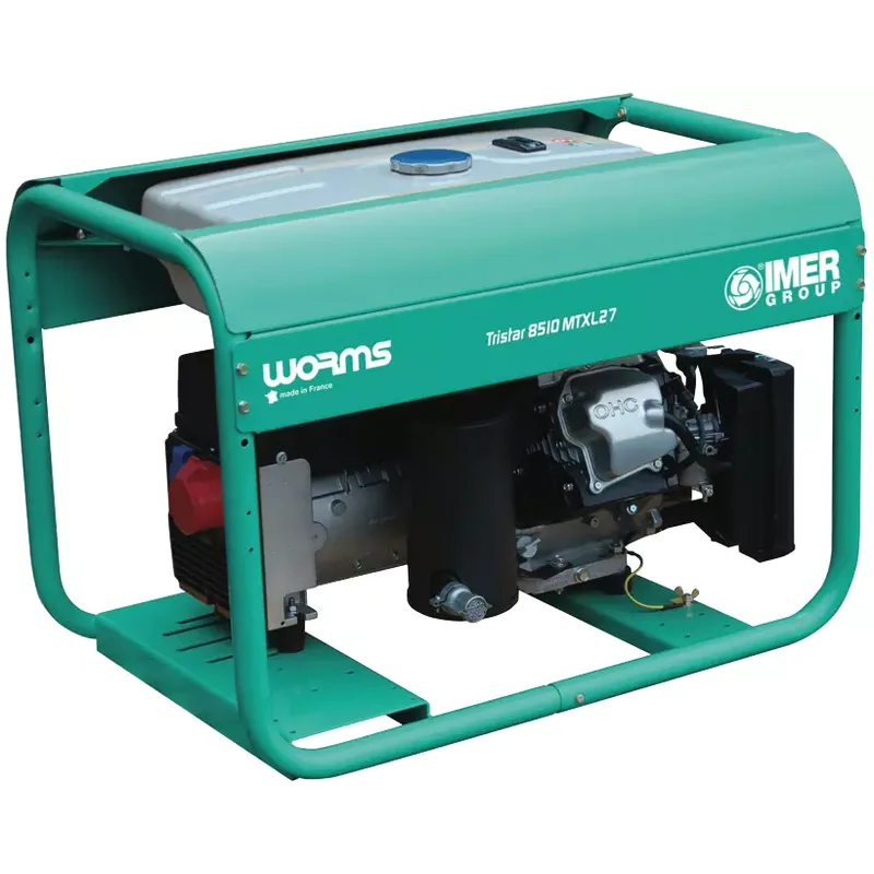 Groupe électrogène Worms Tristar 8510 9 Kva Mtxl27 Ex Essence