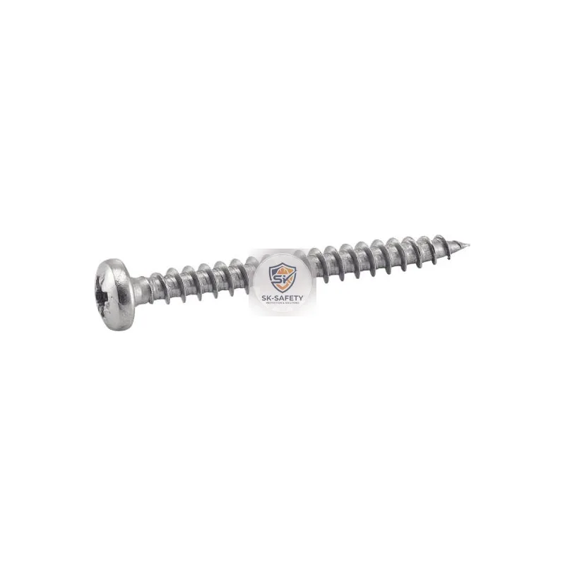 Vis à Bois aggloméré tête cylindrique pozidrive Inox A2