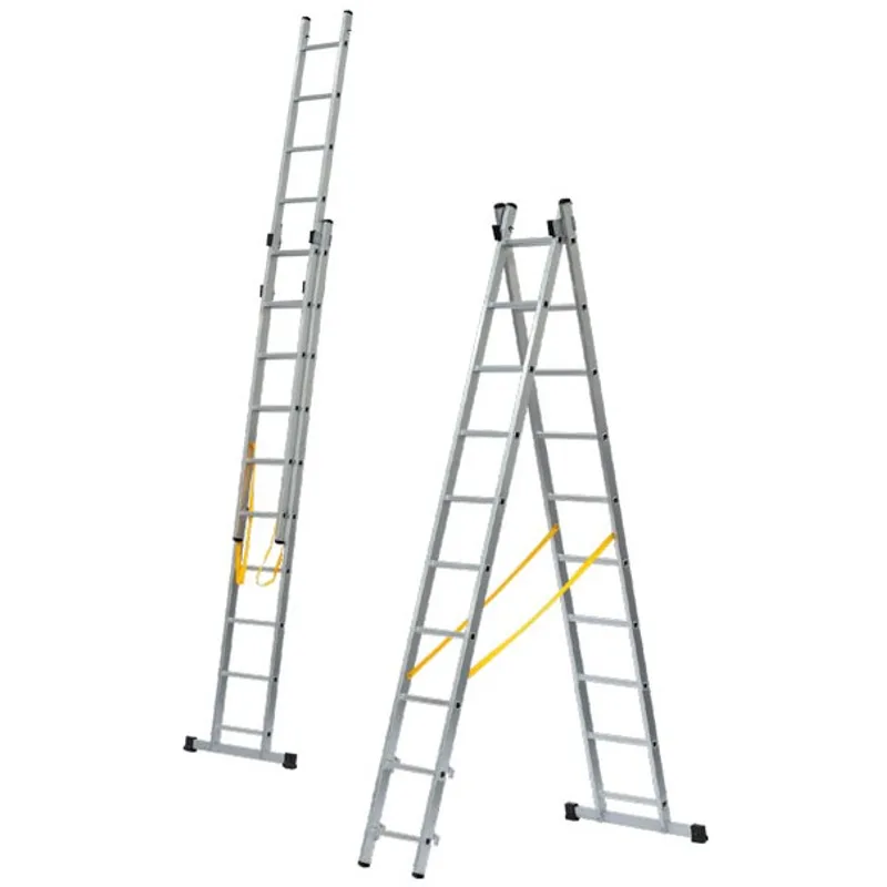 Echelle double en aluminium 2x2.88m TREK-X2 FERRAL