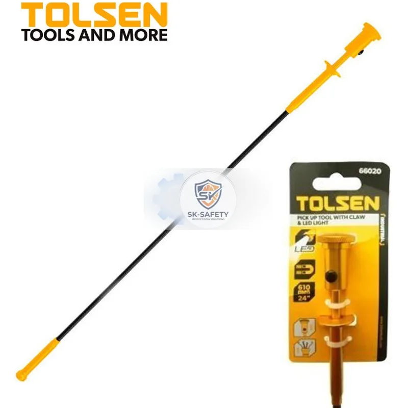 Outil De Ramassage Flexible Magnetique LED TOLSEN