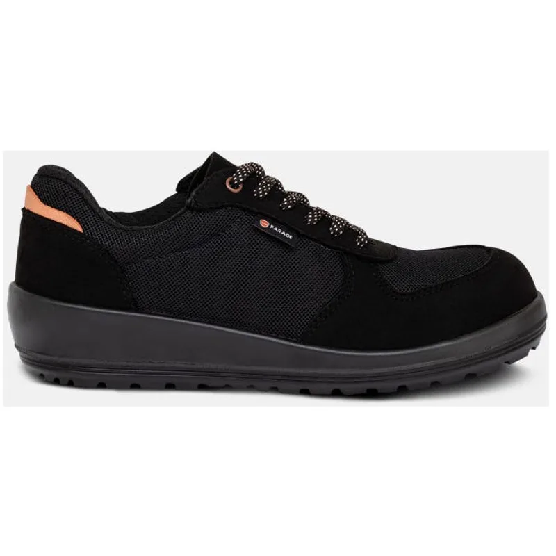 Chaussures de sécurité Balkie noir/rose S1P SRC - PARADE
