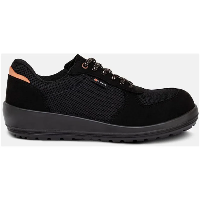 Chaussures de sécurité Balkie noir/rose S1P SRC - PARADE