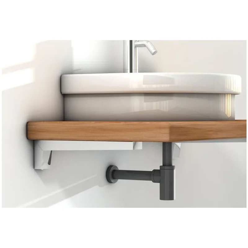Pack de 2 Supports équerres 40cm pour éviers BOLISITALIA