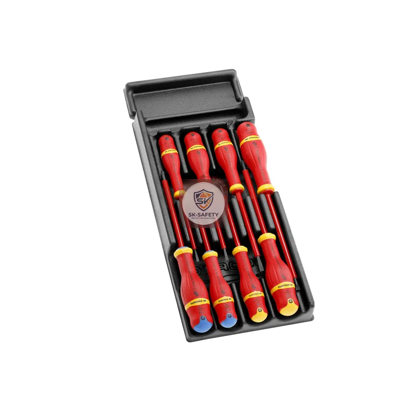 Module de 8 tournevis Protwist isolés 1000V Facom MOD.AT1VE