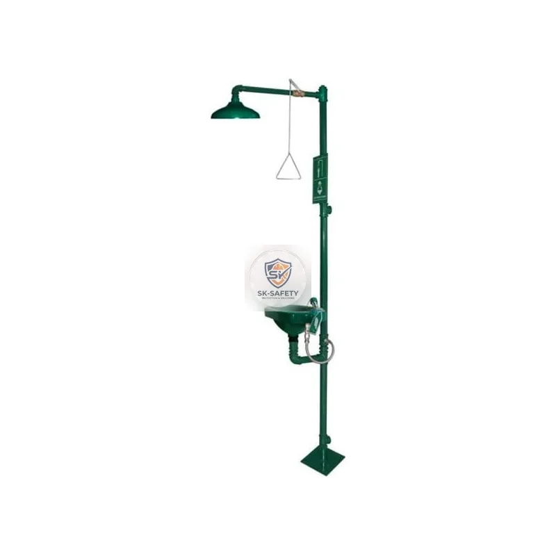 Douche plus douche oculaire S100 en acier galvanisé