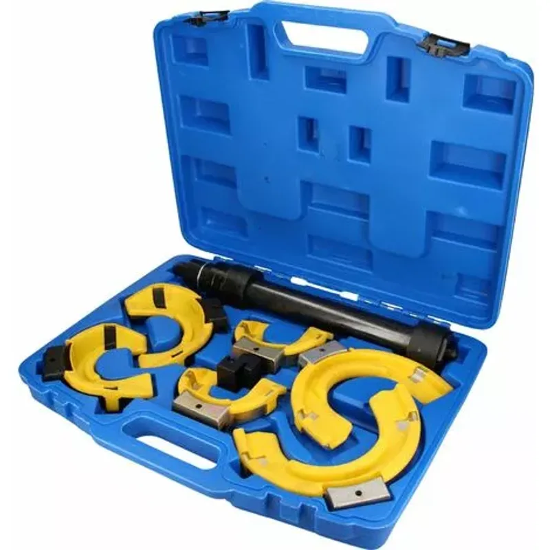 Coffret De Compresseurs De Ressorts, Coupelles Gainées Pvc, 8 Pièces