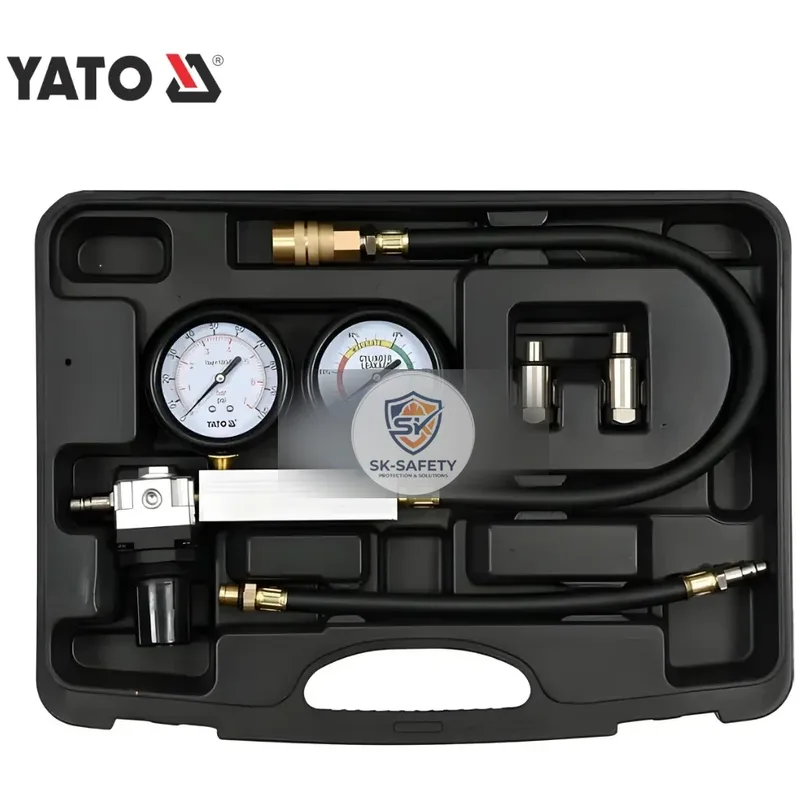Kit testeur d’étanchéité de culasse 0,7 MPa – 4 pièces | YATO YT-73055