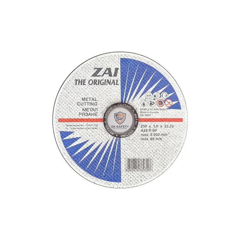 Disque tronçonner acier / inox ZAI