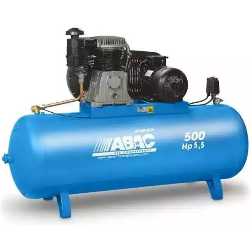 Compresseur à Air Pro Abac B6000 500 Lt 400 V 5.5ch 4.0 Kw 11 Bar