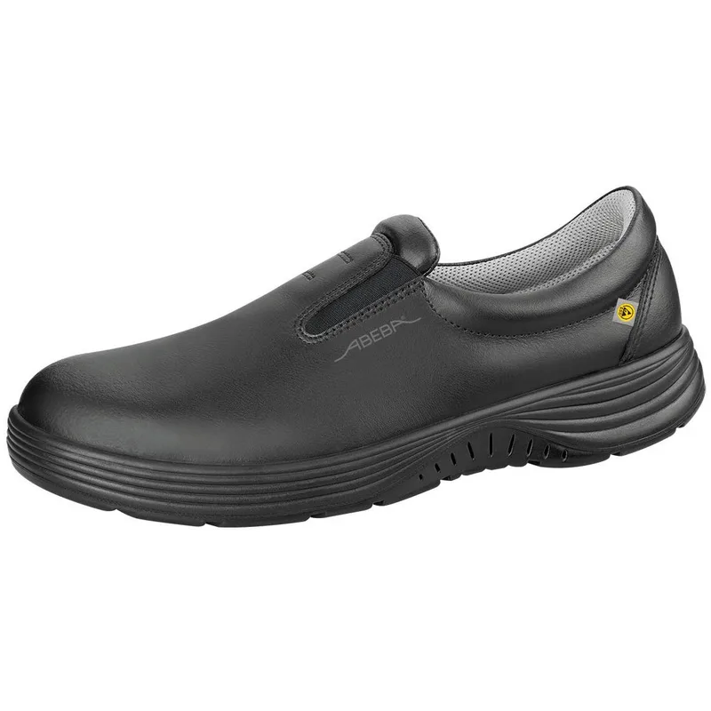 Chaussures de sécurité x-light Mocassin noir ESD - ABEBA