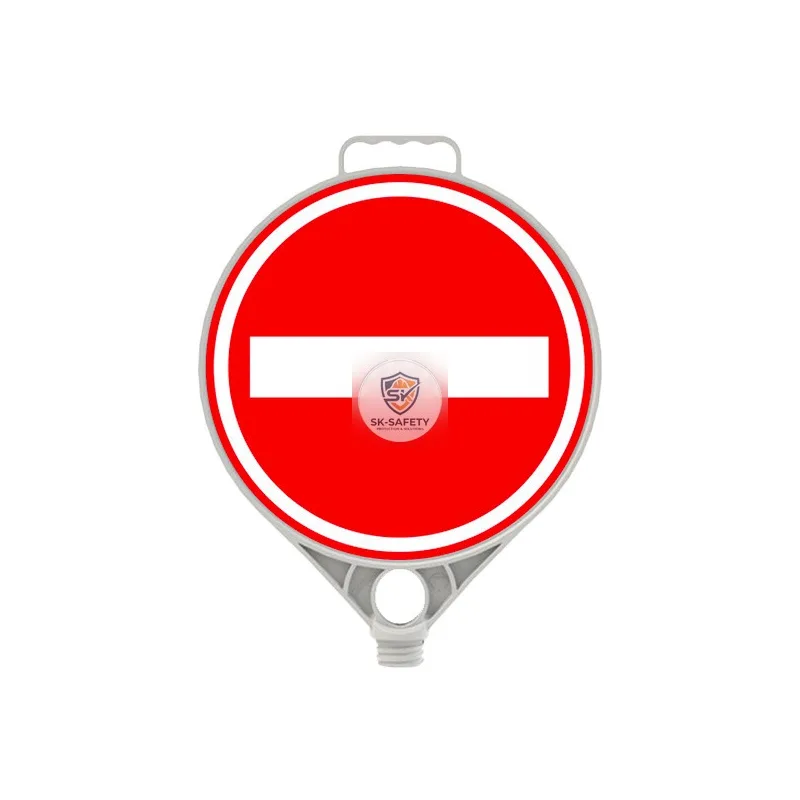 Panneau de signalisation réfléchissant PPC 280 mm sens interdit ZT542